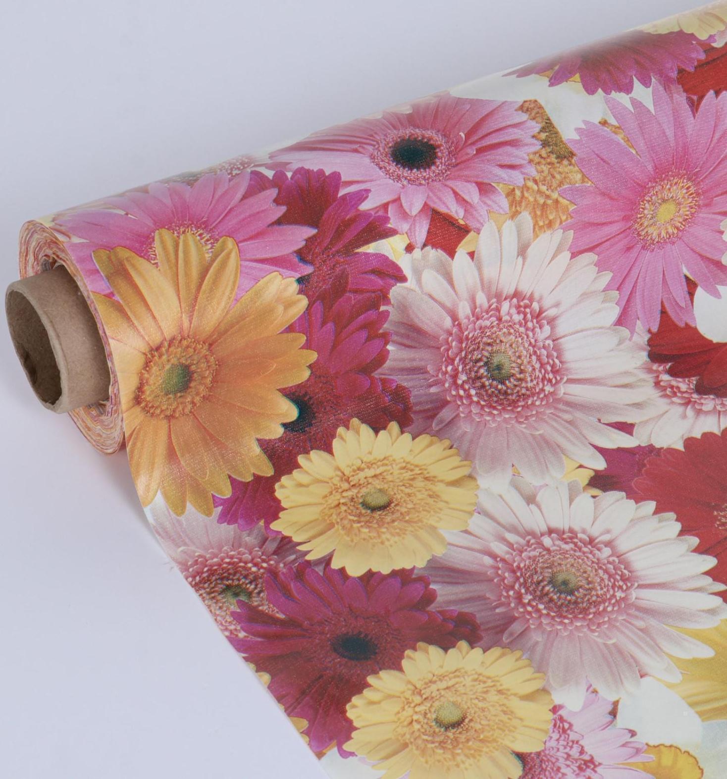 Клеенка столовая на тканевой основе 1,25х25 м 