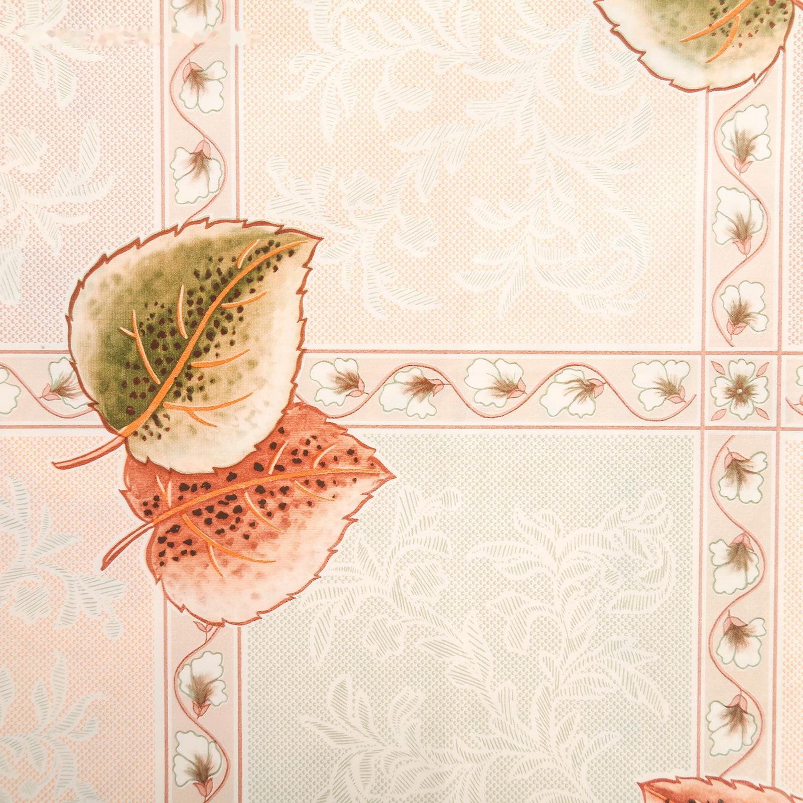 Скатерть на нетканой основе многоразовая с кружевом «Кружево», 130×140 см, цвет МИКС