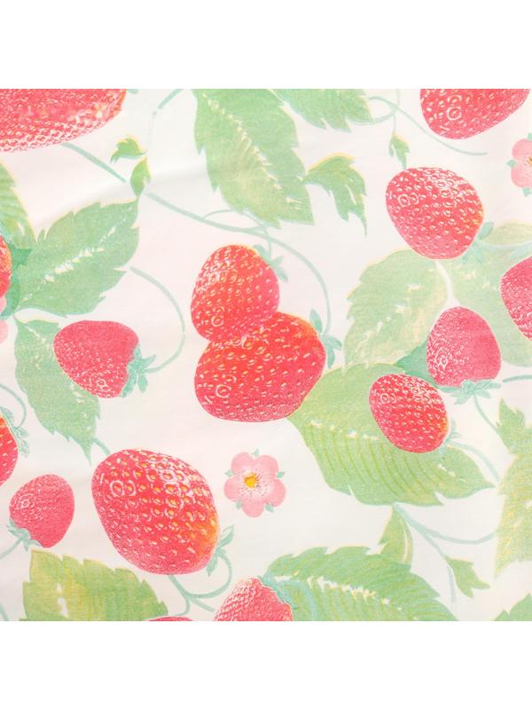 Скатерть на нетканой основе многоразовая с кружевом «Кружево», 130×140 см, цвет МИКС