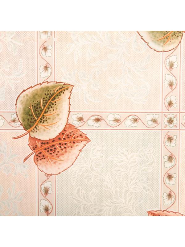 Скатерть на нетканой основе многоразовая с кружевом «Кружево», 130×140 см, цвет МИКС