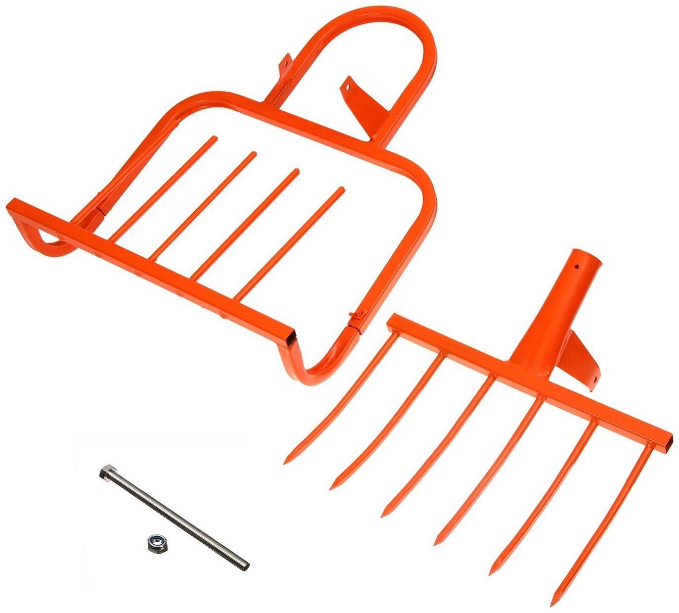 Рыхлитель, ширина копки 48 см, 6 зубцов, тулейка 40 мм, цвет МИКС