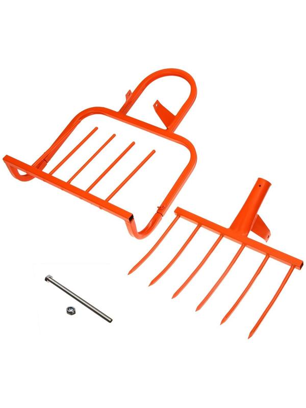 Рыхлитель, ширина копки 48 см, 6 зубцов, тулейка 40 мм, цвет МИКС