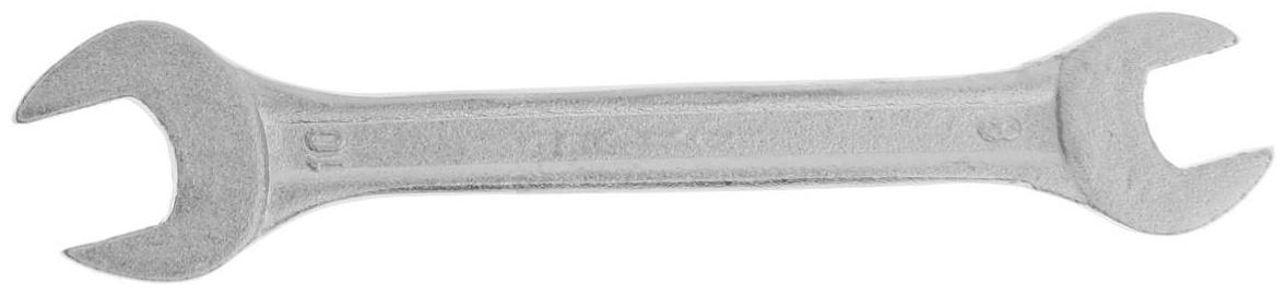 Ключ рожковый ТУНДРА, хромированный, 8 х 10 мм