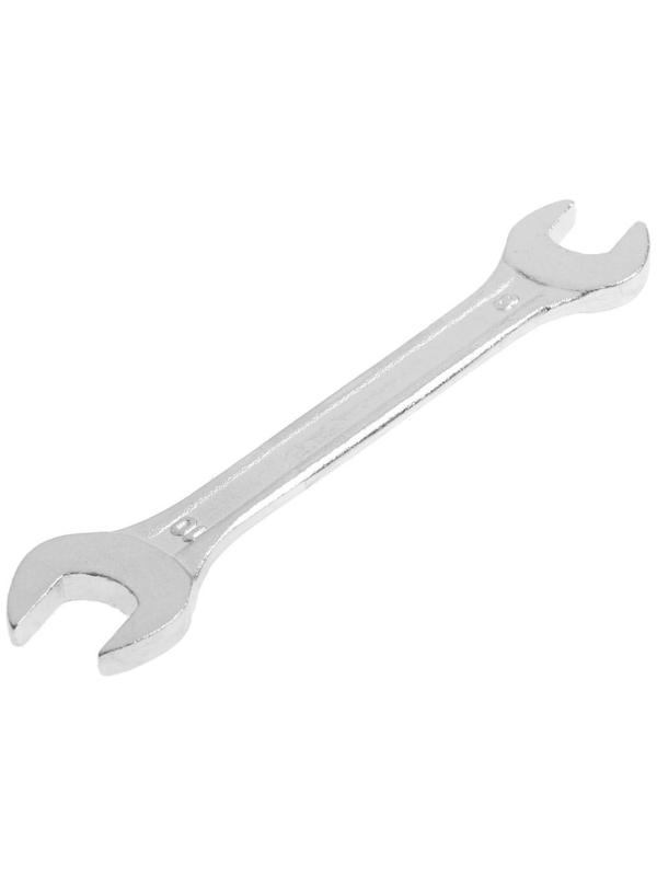 Ключ рожковый ТУНДРА, хромированный, 8 х 10 мм