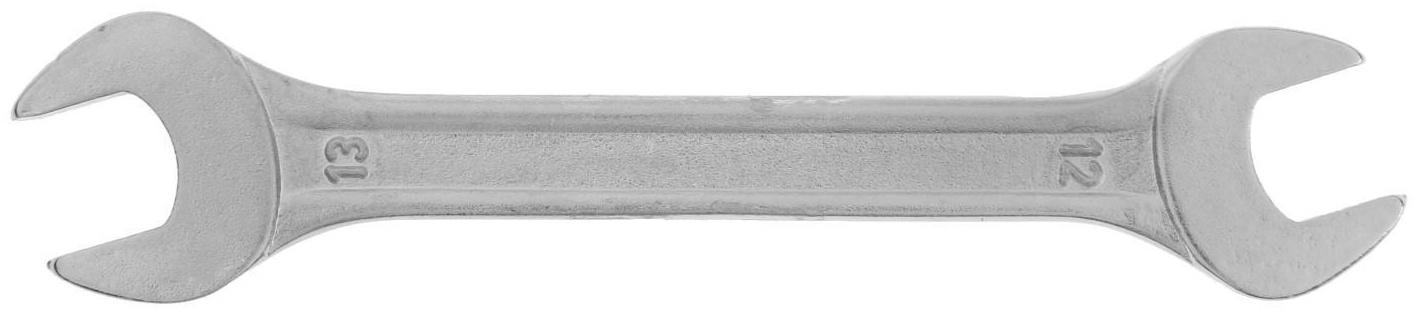 Ключ рожковый ТУНДРА, хромированный, 12 х 13 мм