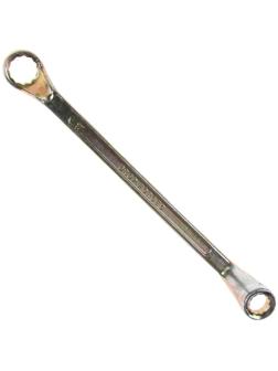 Ключ накидной коленчатый ТУНДРА, желтый цинк, 13 х 17 мм