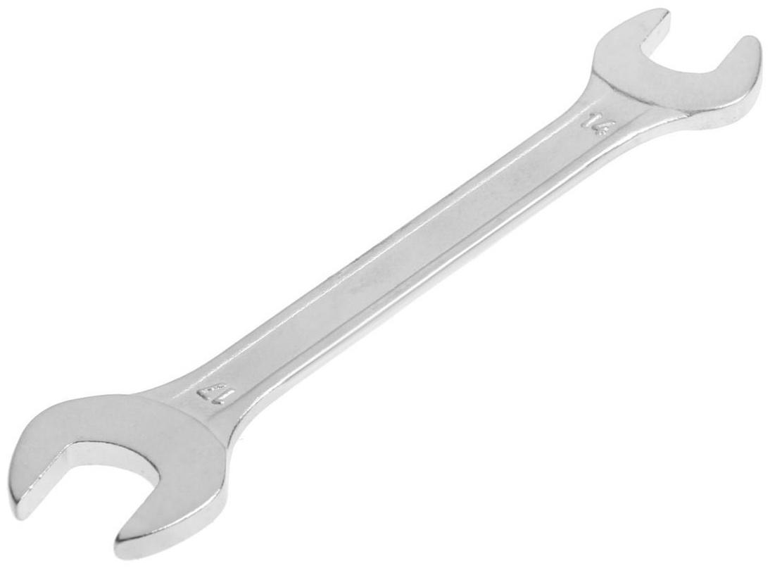 Ключ рожковый ТУНДРА, хромированный, 14 х 17 мм