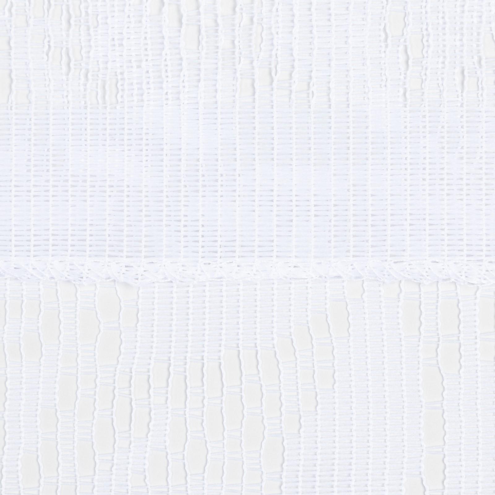 Тюль на кухню без шторной ленты, 170х165 см, 100% полиэстер