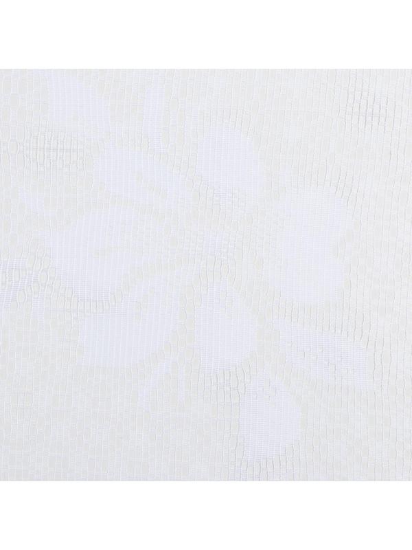 Тюль на кухню без шторной ленты, 170х165 см, 100% полиэстер