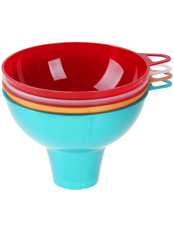 Воронка, d=19 см, широкая, цвет МИКС