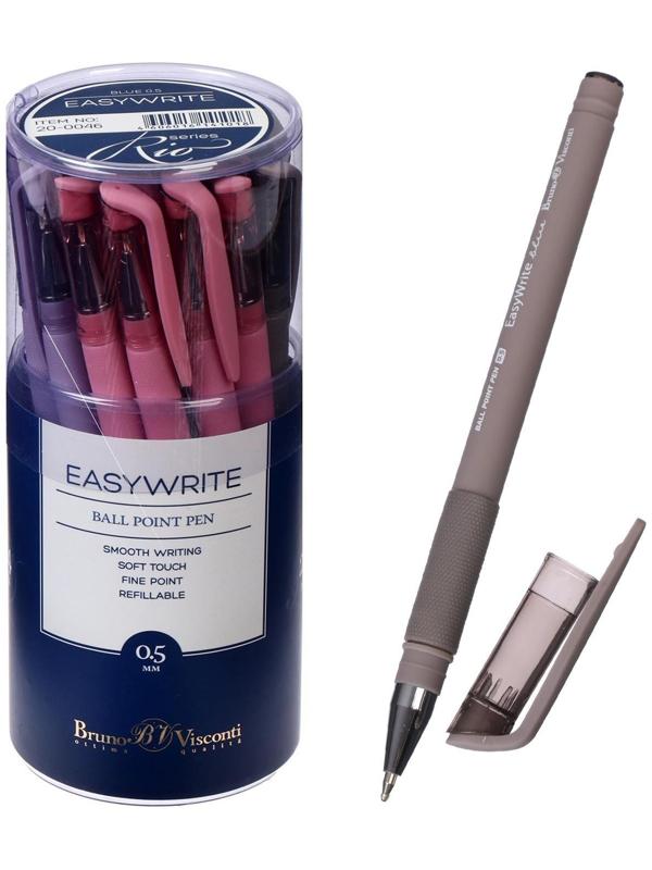 Ручка шариковая EasyWrite RIO, стержень синий, узел 0.5 мм, МИКС