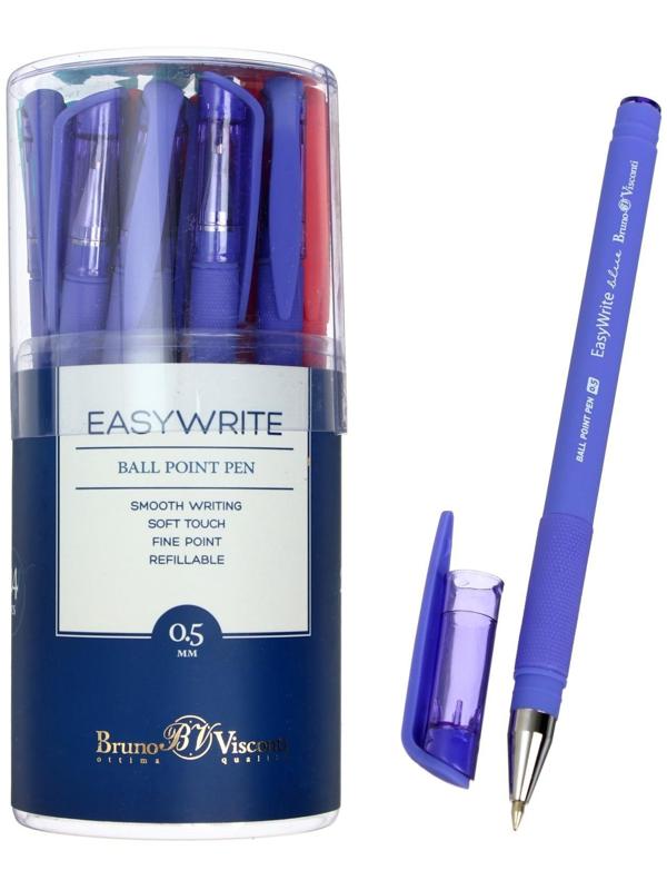 Ручка шариковая EasyWrite JOY, стержень синий, узел 0.5 мм, МИКС
