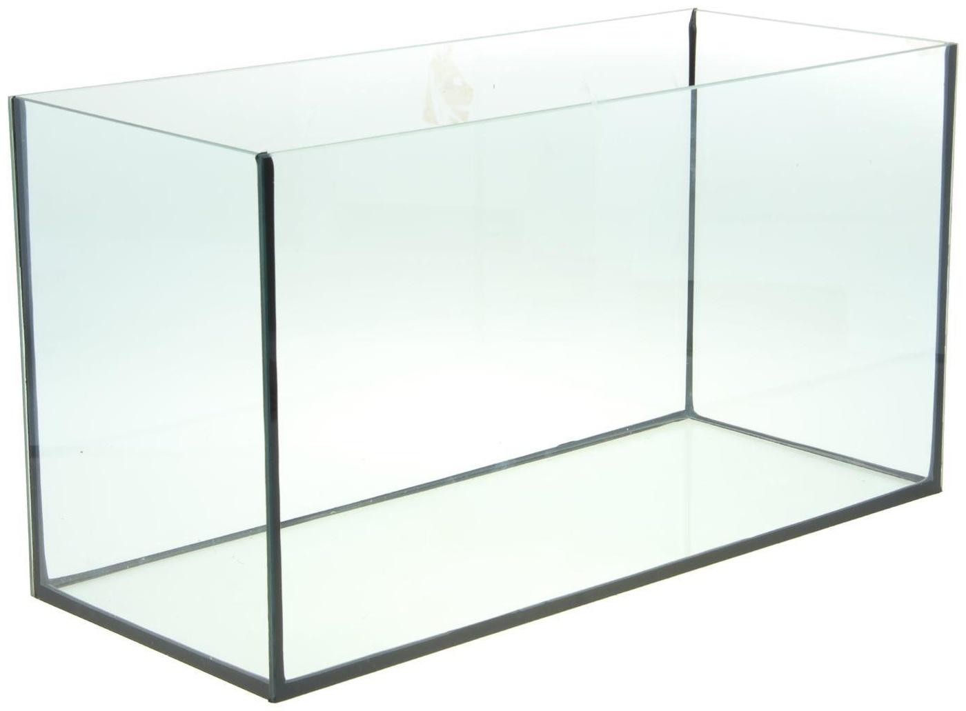 Аквариум прямоугольный без крышки, 75 литров, 69 x 29 x 37 см