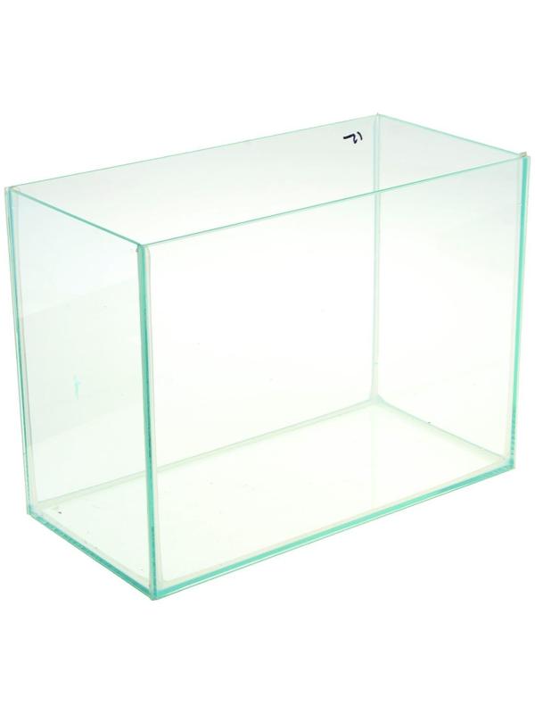 Аквариум прямоугольный без крышки, 15 литров, 34 x 17 x 25 см