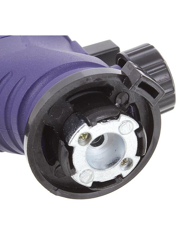 Горелка портативная «СЛЕДОПЫТ-GTP-N04», с пьезоподжигом, с газогенератором, цанговый баллон