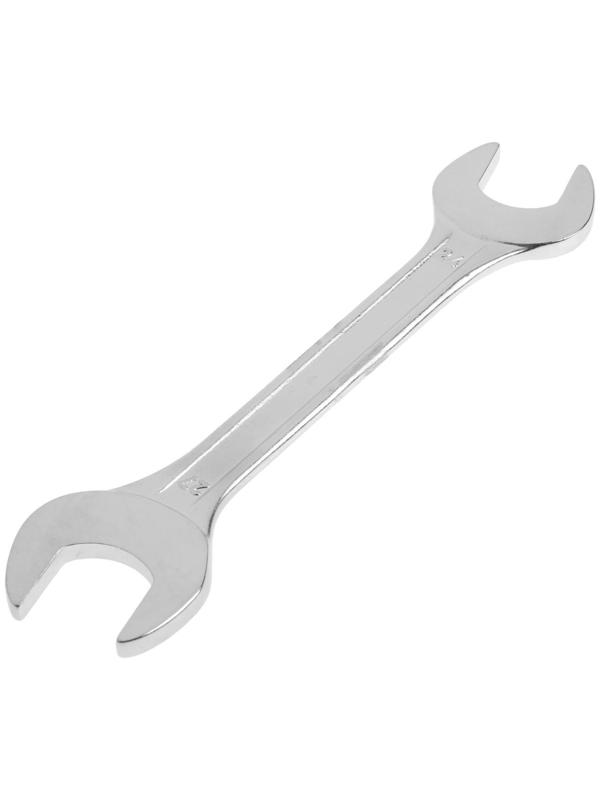 Ключ рожковый ТУНДРА, хромированный, 24 х 27 мм