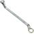 Ключ накидной коленчатый ТУНДРА, хромированный, 13 х 17 мм