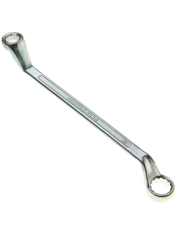 Ключ накидной коленчатый ТУНДРА, хромированный, 13 х 17 мм