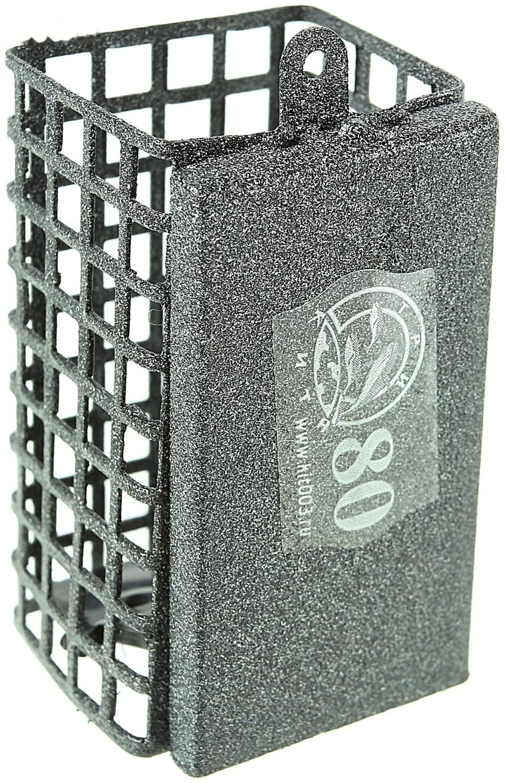 Кормушка фидерная прямоугольная, вес 80гр