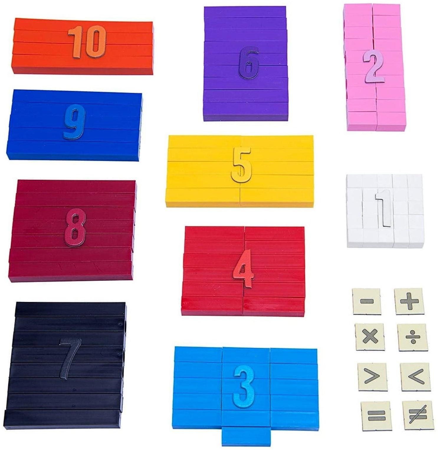 Цветные счётные палочки Кюизенера