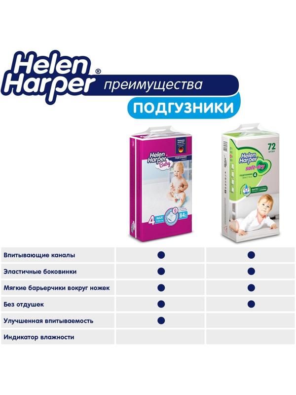 Детские подгузники Helen Harper Soft & Dry Junior(11-25 кг), 44 шт.