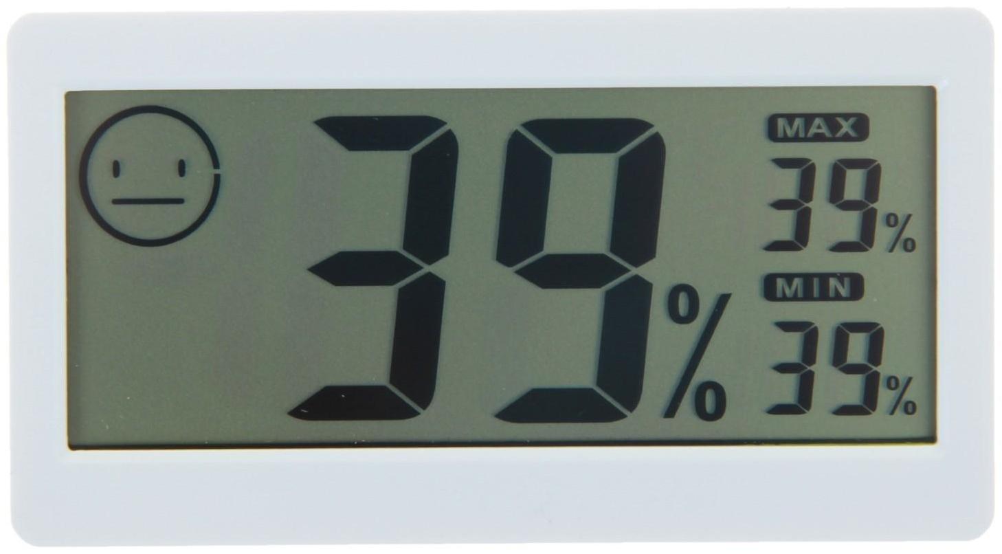 Термометр Luazon LTR-11, электронный, с гигрометром, белый