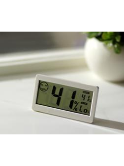 Термометр Luazon LTR-11, электронный, с гигрометром, белый