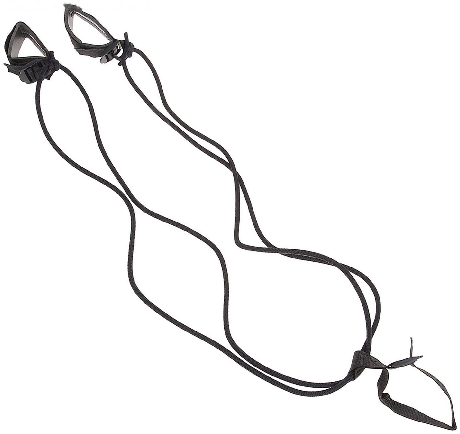 Эспандер лыжника, пловца с мягкими накладками для ног и рук 