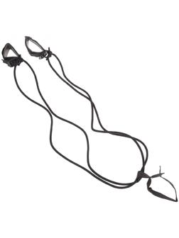 Эспандер лыжника, пловца с мягкими накладками для ног и рук 