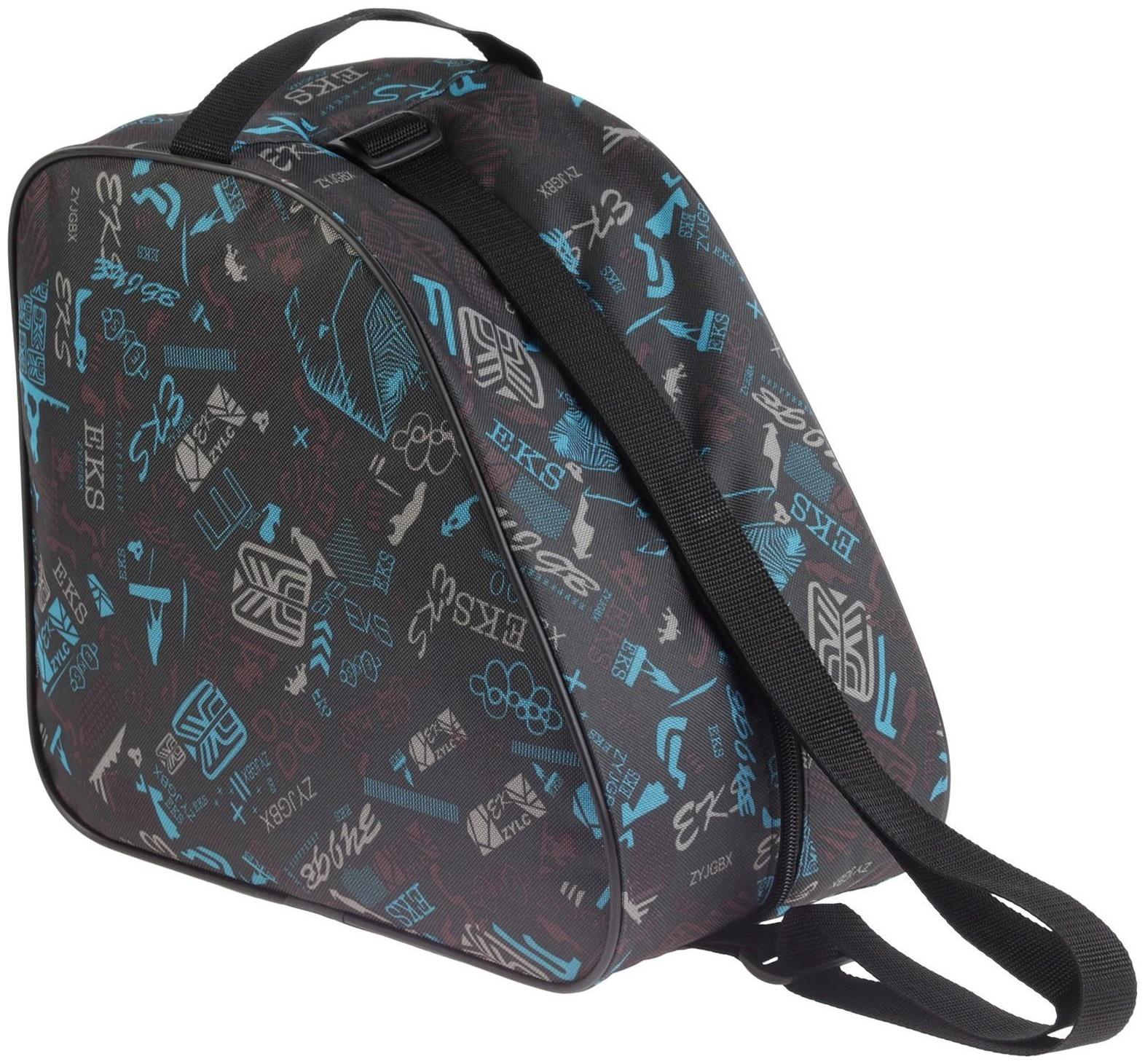 Сумка для ледовых и роликовых коньков, размер 31 х 28 см, цвета микс