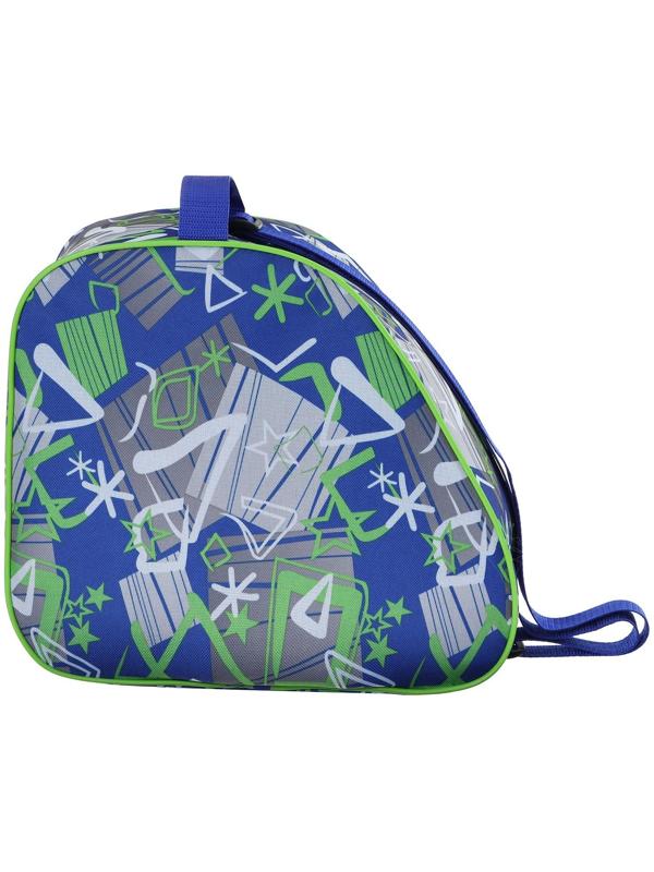 Сумка для ледовых и роликовых коньков, размер 31 х 28 см, цвета микс