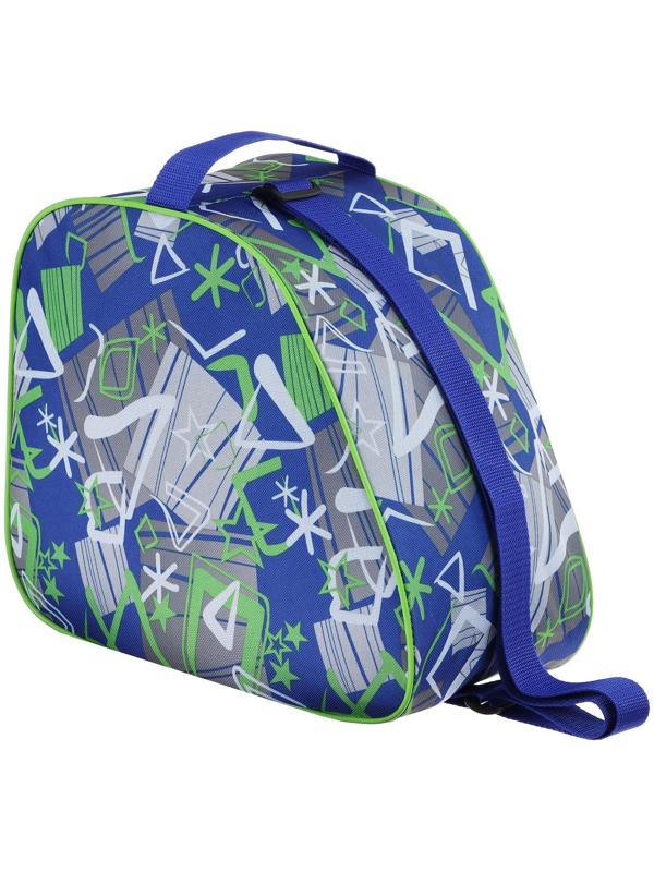 Сумка для ледовых и роликовых коньков, размер 31 х 28 см, цвета микс