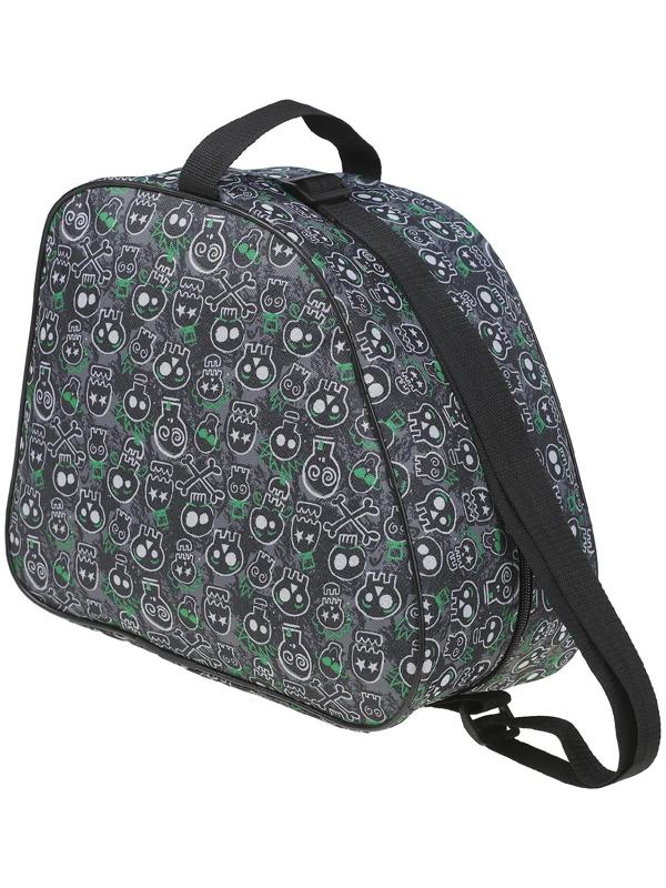 Сумка для ледовых и роликовых коньков, размер 31 х 28 см, цвета микс