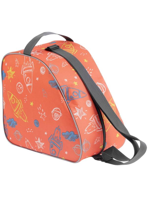 Сумка для ледовых и роликовых коньков, размер 31 х 28 см, цвета микс