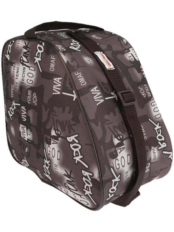 Сумка для ледовых и роликовых коньков, размер 31 х 28 см, цвета микс