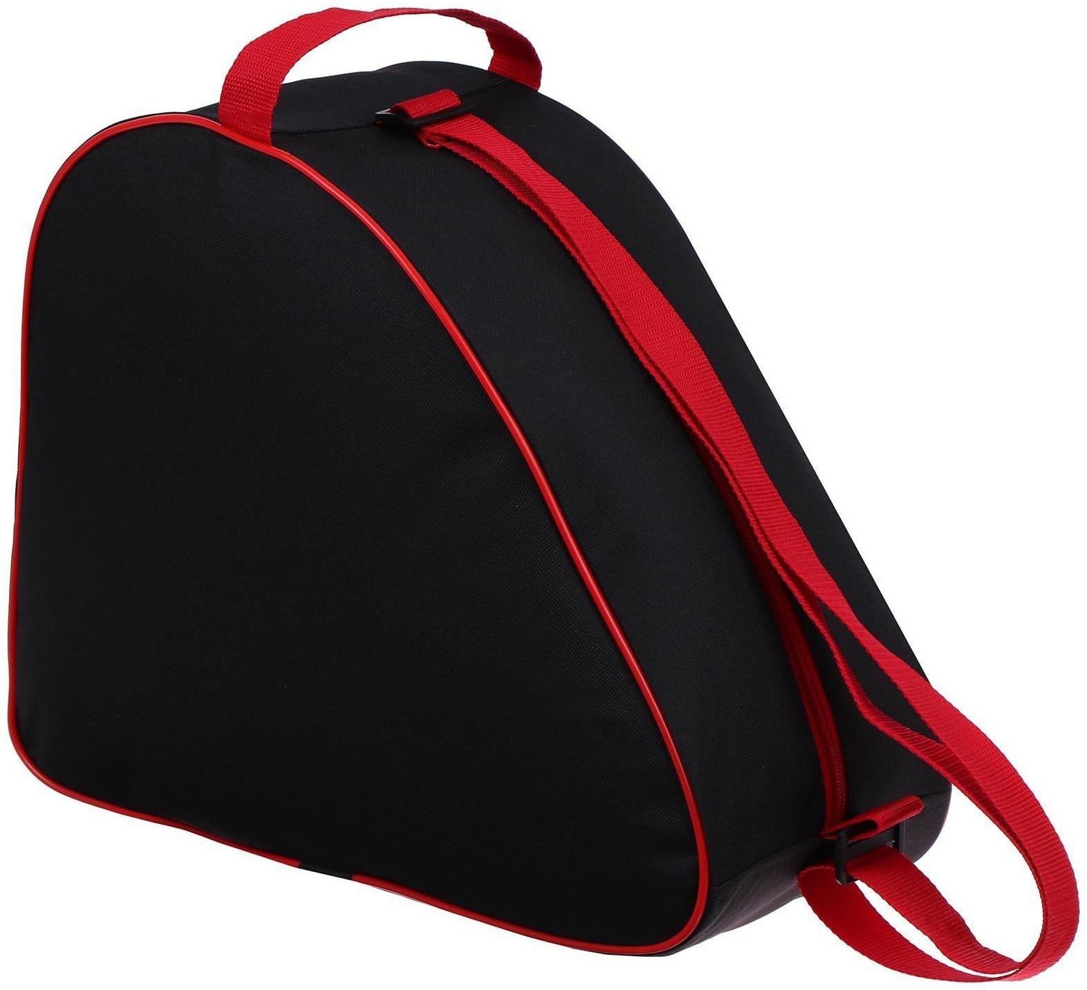 Сумка для ледовых и роликовых коньков, размер 40 х 32 см, цвета микс