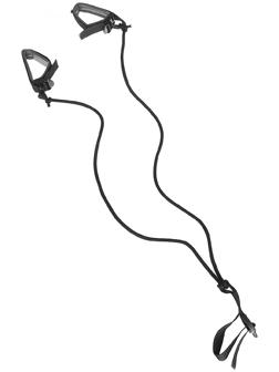 Эспандер лыжника, пловца с мягкими накладками для ног и рук «Динамик-1» 21-13