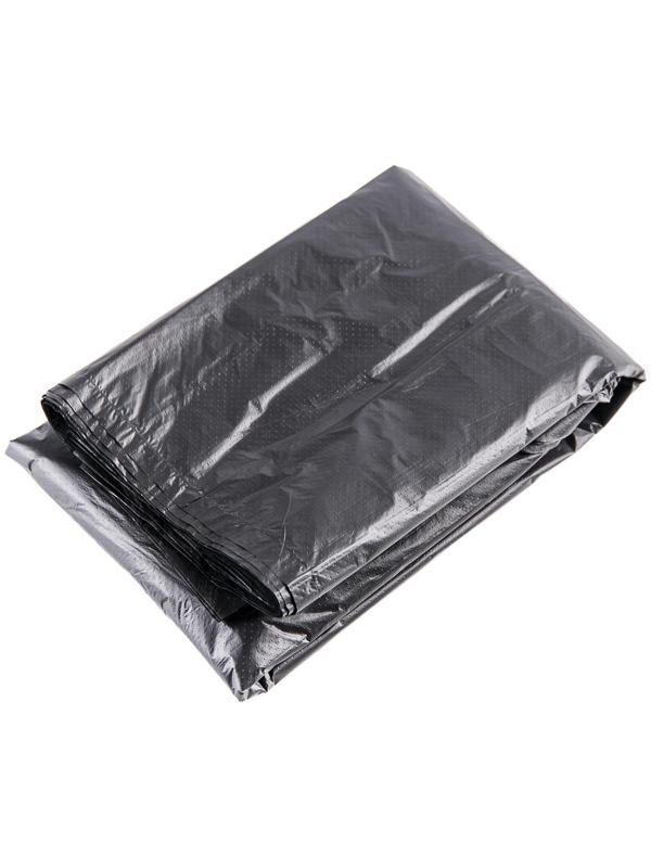 Мешки для мусора «Крепак», 30 л, с ручками, ПНД, 11 мкм, 50×65 см, 20 шт, цвет чёрный