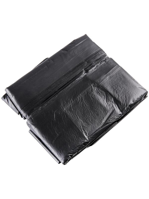 Мешки для мусора «Крепакоф», 20 л, с ручками, ПНД, 9 мкм, 41×54 см, 30 шт, цвет чёрный