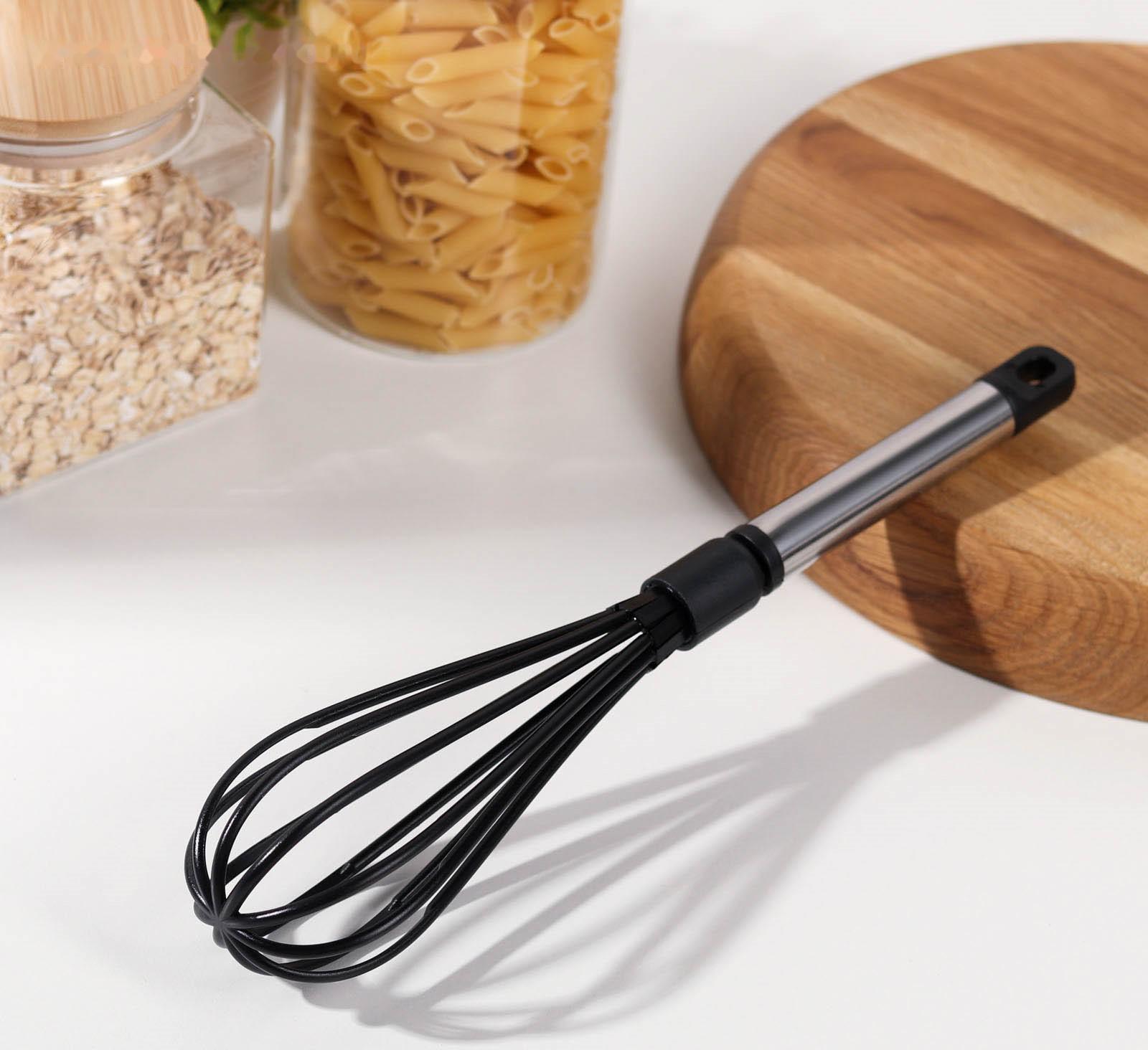 Венчик Доляна «Антрацитовый блеск», 29 см