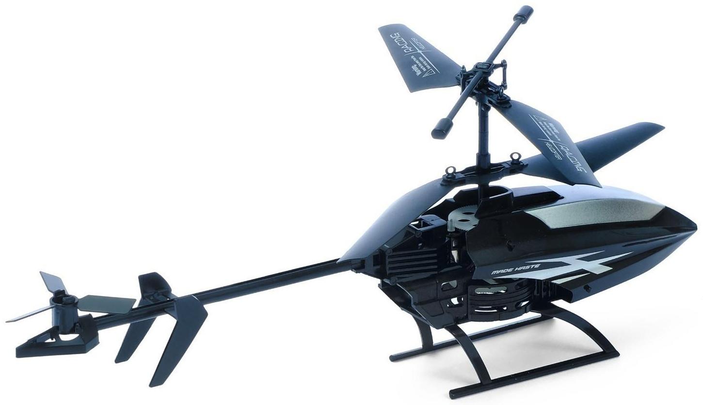 Вертолёт радиоуправляемый «Эксперт», BF-120-1A, работает от аккумулятора, цвет чёрный