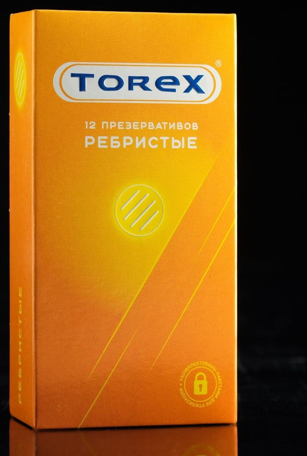 Презервативы «Torex» ребристые, 12 шт.