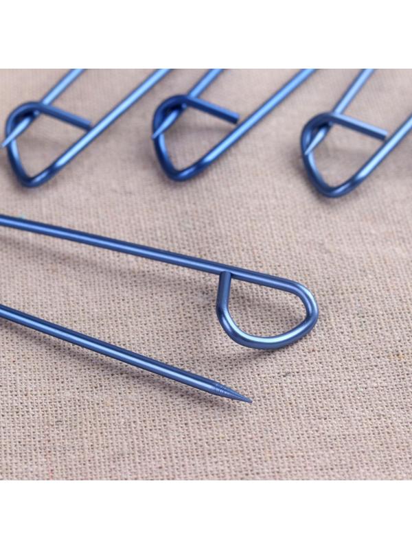 Набор вспомогательных булавок для вязания, 9 см, 5 шт, цвет МИКС