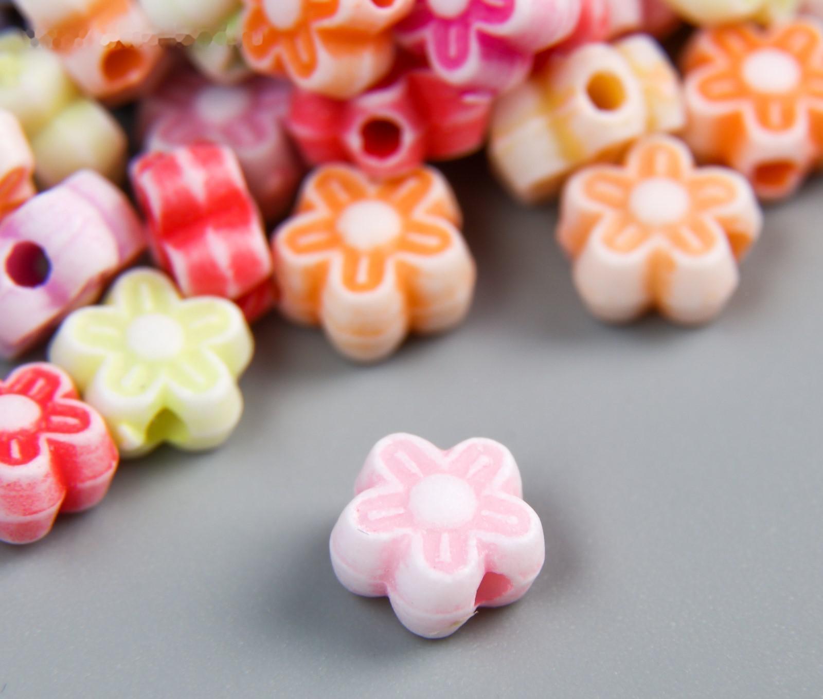 Бусины для творчествах пластик 