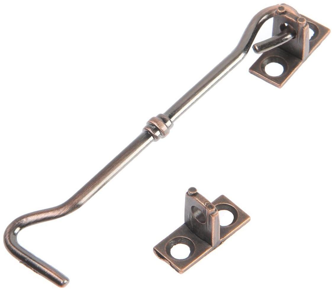 Крючок ветровой (мод.107-2), цвет медь