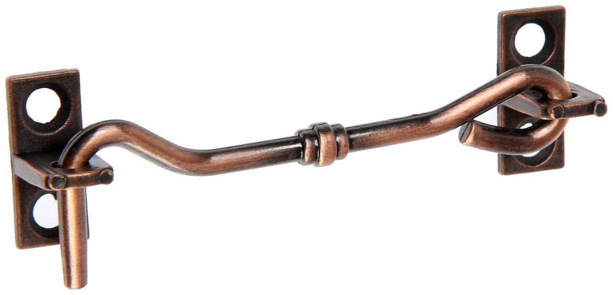 Крючок ветровой (мод.107-1), цвет медь