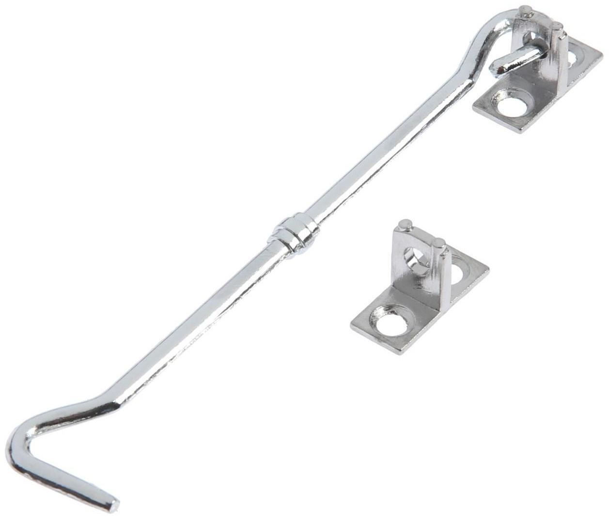 Крючок ветровой (мод.107-3), цвет хром