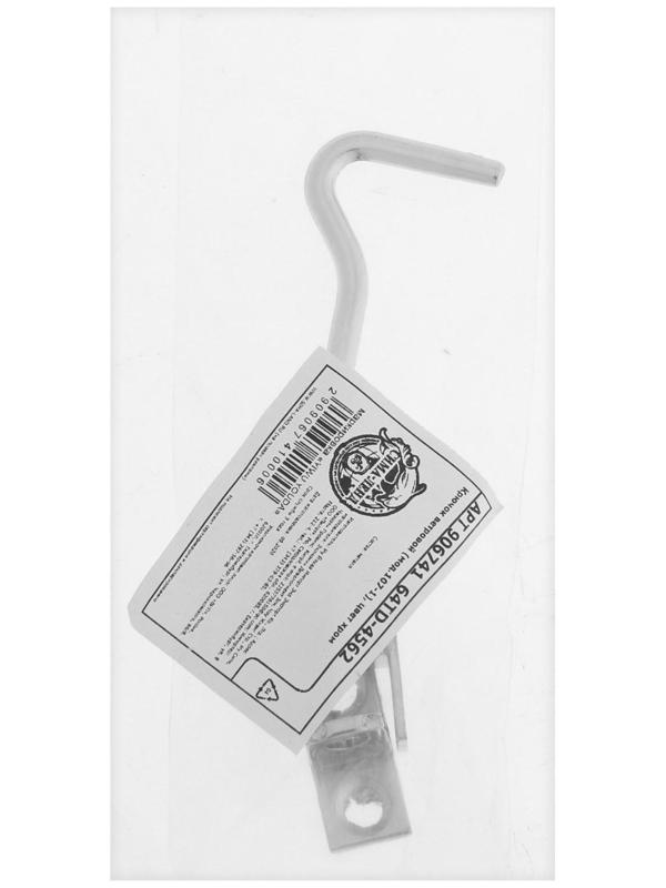 Крючок ветровой (мод.107-1), цвет хром