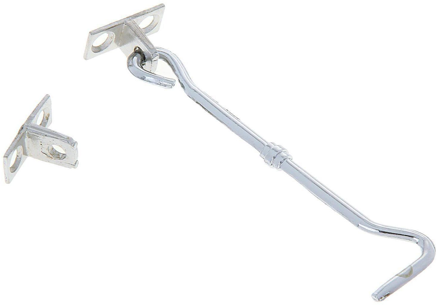 Крючок ветровой (мод.107-2), цвет хром