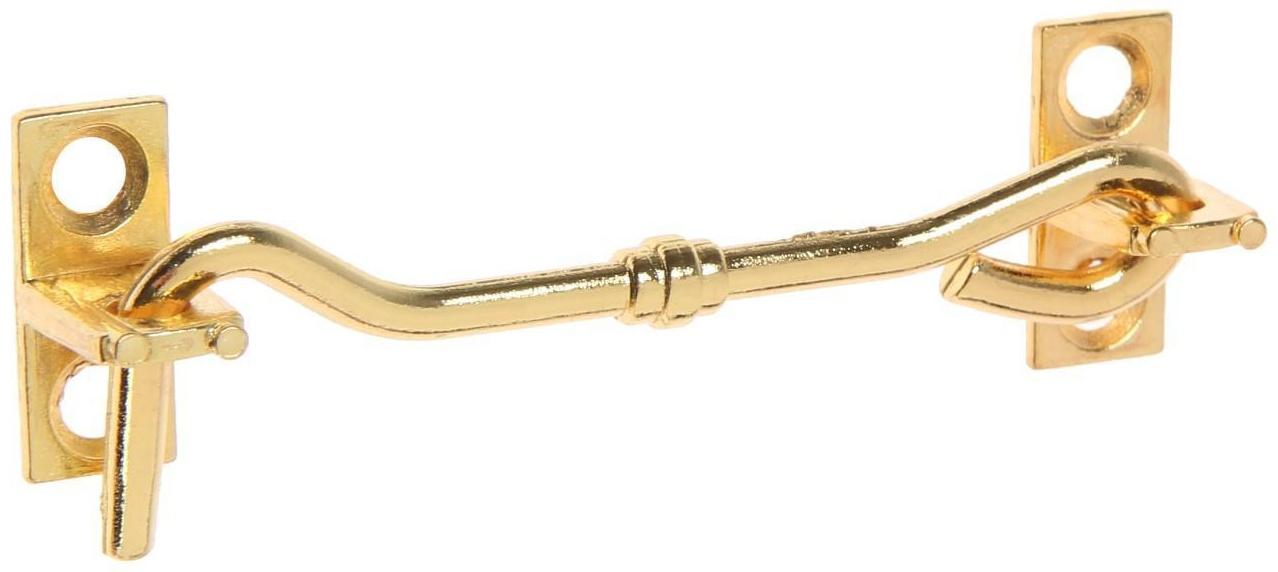 Крючок ветровой (мод.107-1), цвет золото